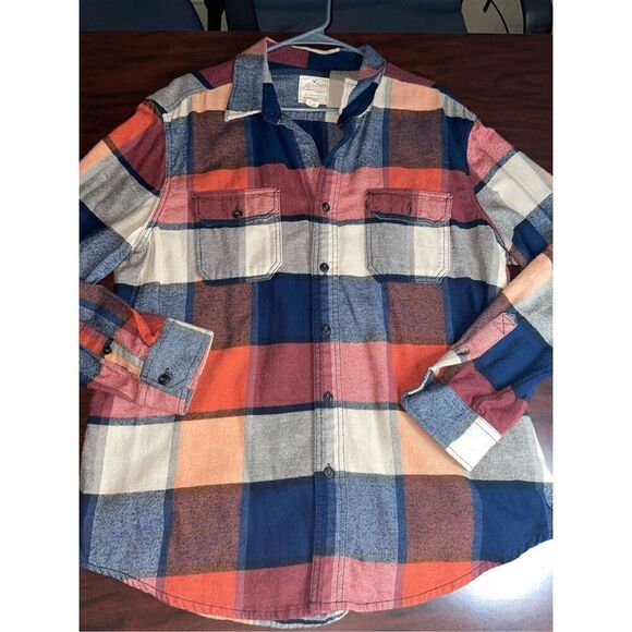 American Eagle Outfitters Other - American Eagle Mens Heritage Plaid Button Down Shirt Size X-Large